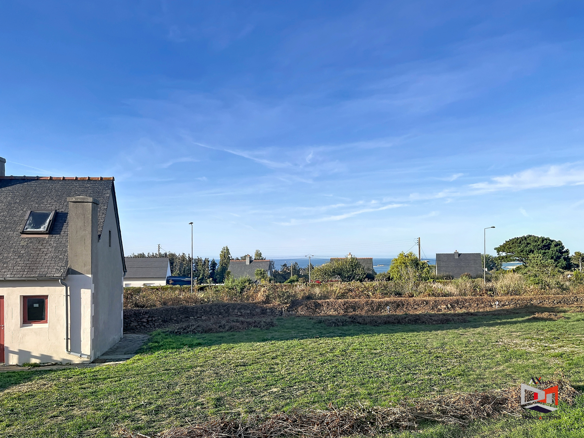 trévou-tréguignec : terrain constructible avec vue sur l’archipel des sept-îles · 161 000 €